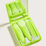 ست براش آینه دار 5 عددی پاستیلی - Image 2
