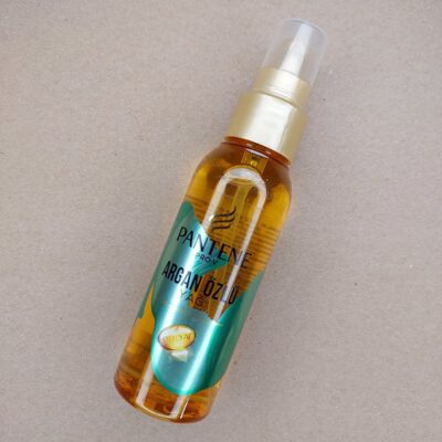 روغن آرگان پنتن با خحم 100ml در بطری پلاستیکی با سر اسپری دار